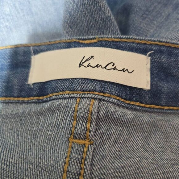 Kancan Gabriella High Rise Jean Shorts - Picture 4 of 5